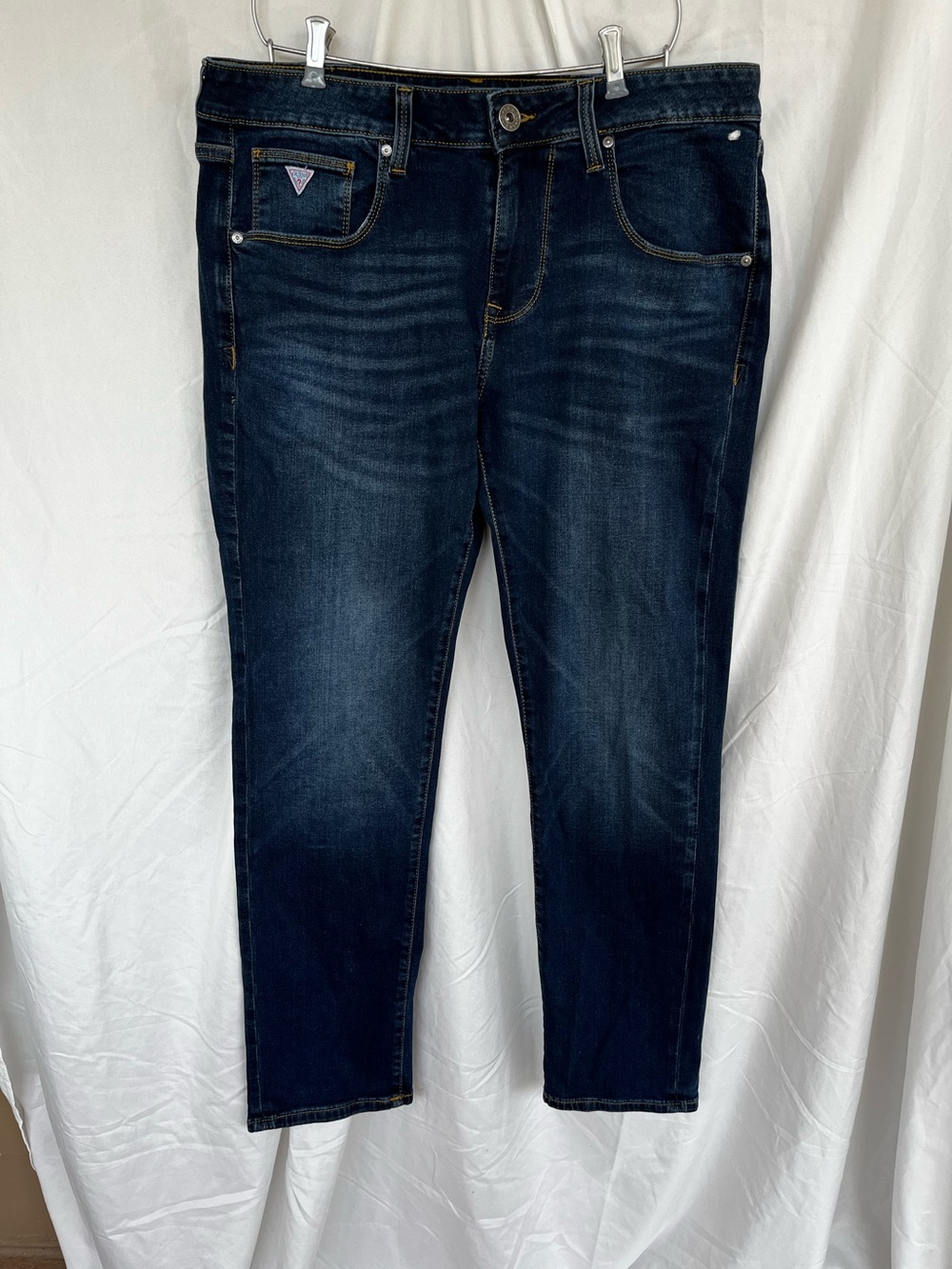 Guess Men’s Dark Blue Slim Jeans